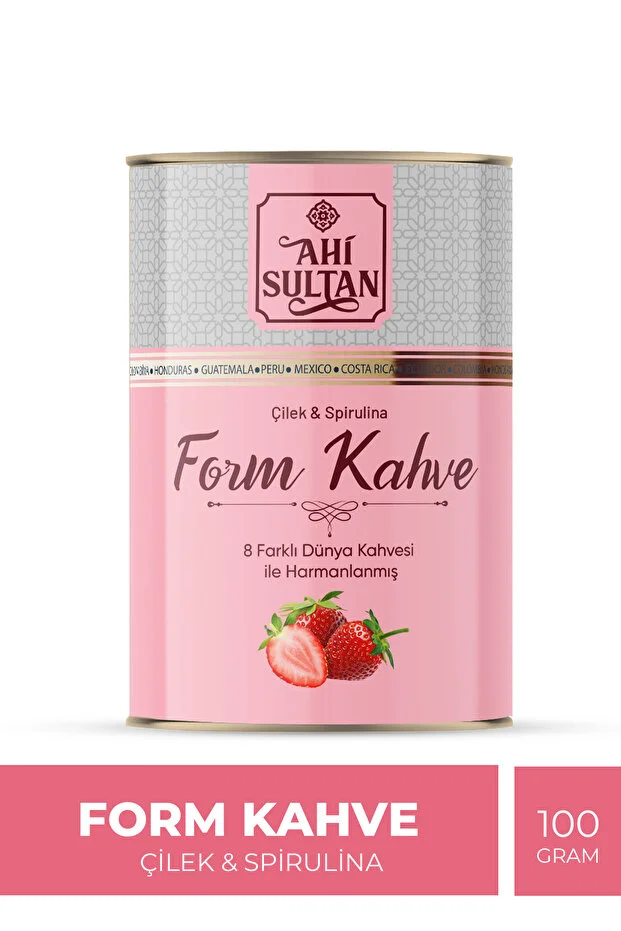 Form Kahvesi 8 Farklı Çilek ve Spirulina Içerikli 100 G Form Kahvesi 8 Farklı Çilek ve Spirulina Içerikli 100 G